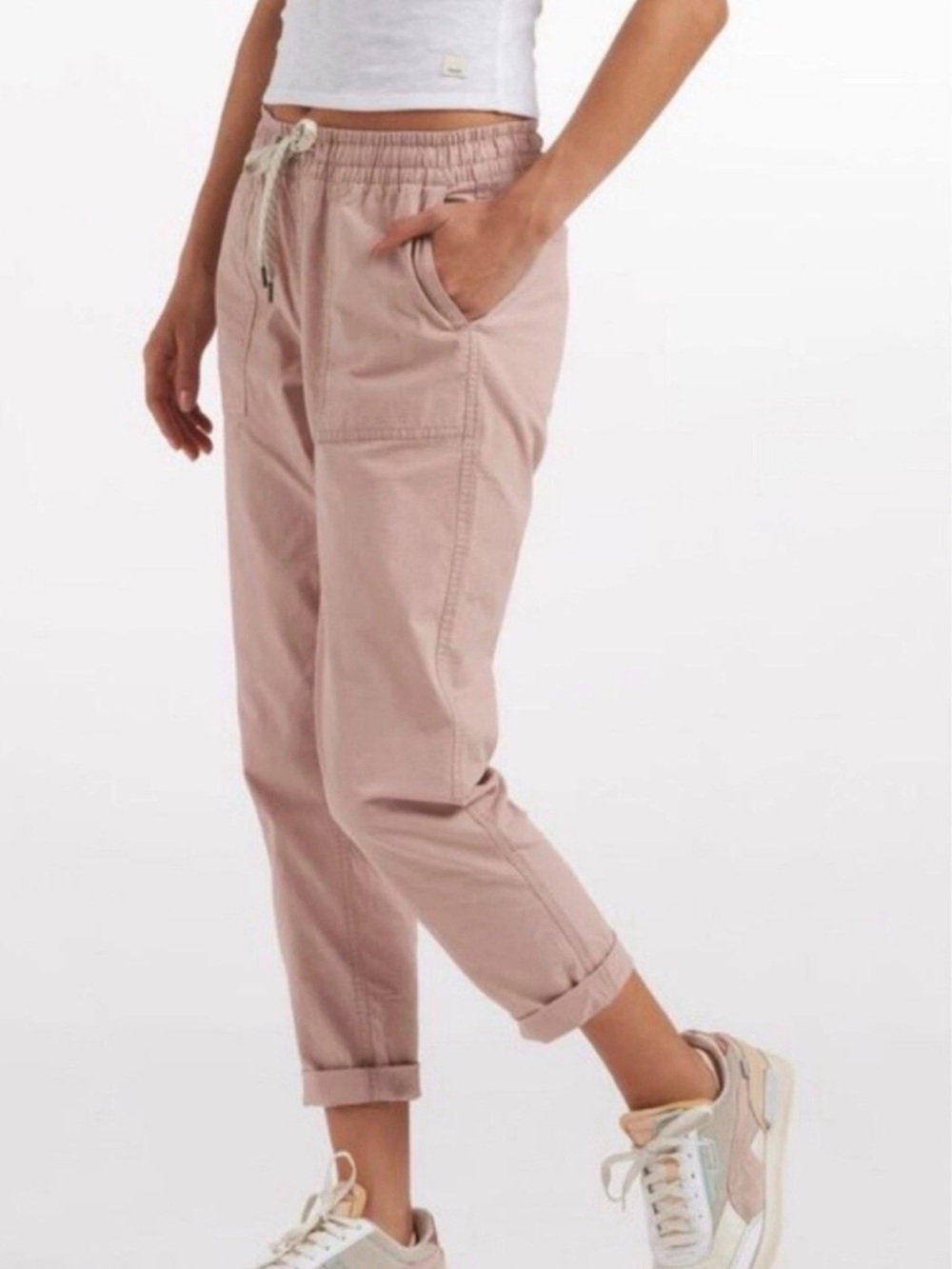 Vuori Blush Pink Ripstock Pants